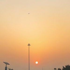 FOTOS DE AMANECERES - SILUETA DEL SOL - CHENGU, CHINA