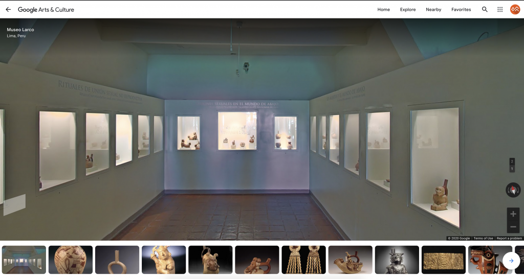 Tour Virtual con Google Arts & Culture