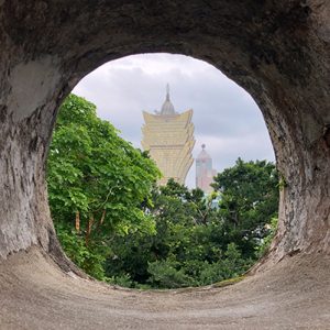 Casino gran lisboa - Puertas y ventanas - ventana desde mirador de fuerte en macao región especial de china